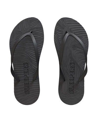 Slim Flip Flops - Black - Sleepers 